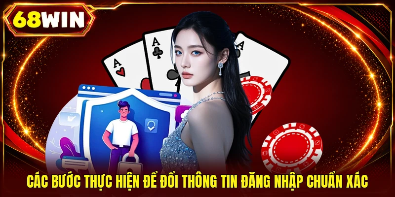 Đổi Mật Khẩu 68WIN - Bảo Mật Tài Khoản Chỉ Bằng 04 Bước