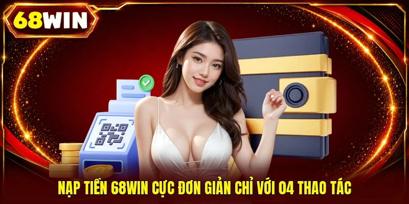 Nạp Tiền 68WIN Cực Nhanh 30 Giây Và Nhận Thưởng 8.888K